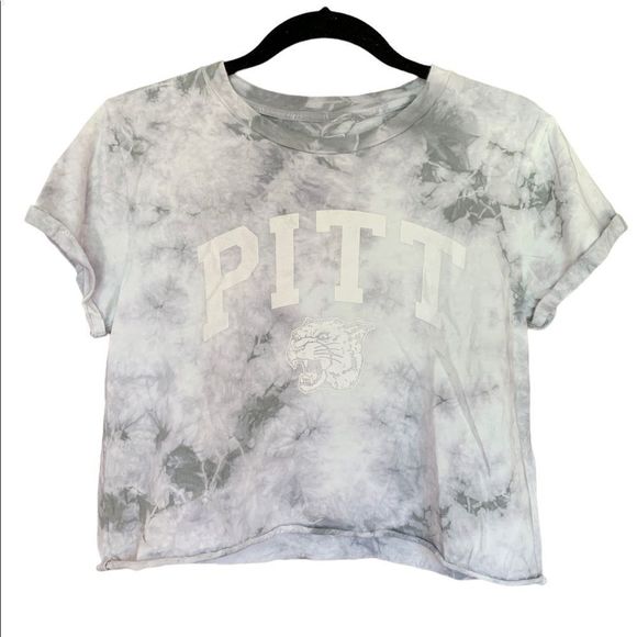 PITT Tie Dye Crop Top Small Tailgate - Picture 2 of 9